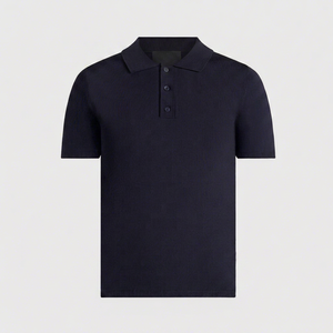Polo pour homme léger à manches courtes, col classique, pour l'été, les sports de plein air, le quotidien, vert, confortable - Product Image 1