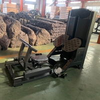 Équipement de fitness professionnel pour salle de sport : Machine à pont fessier et à poussée de hanche à charge guidée