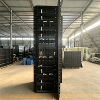 Coffrage en plastique ABS finition miroir, réutilisable et léger, pour escaliers et auvents en construction résidentielle