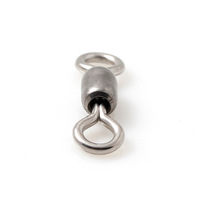 DORISEA Tout acier inoxydable 8 #-8/0 Connecteur de pêche pour grue pivotant Rolling Barrel Swivel Snap Hook