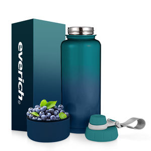 Tazón de agua multifuncional para perro, bebedero plegable personalizado, botellas de agua aisladas para mascotas - Product Image 3