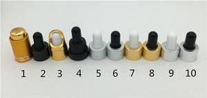 100ml compte-gouttes en verre E Liuid huile essentielle flacon noir mat avec compte-gouttes - Product Image 6