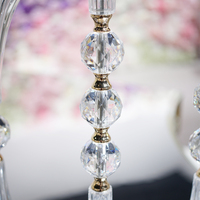 Vase à fleurs en résine de luxe moderne Martina, de haute qualité, électroplaqué, 48/55/63 cm, prix bas, décorations de table de mariage