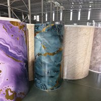 Papier peint PVC imperméable moderne en 3D, géométrique abstrait, paysage tropical, murale personnalisée pour le salon et la décoration de la maison d'hôtel