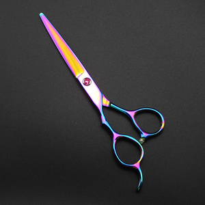 Tijeras profesionales de acero inoxidable para barbería, juego de peines para cortar el pelo, fábrica profesional - Product Image 2