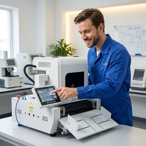 <span class=keywords><strong>Stampante</strong></span> Digitale Inkjet Automatica Desktop a Passaggio Singolo Più Venduta per Imballaggi Ondulati, Scatole Alimentari, Libri e Bordi - Stampa Personalizzata - Product Image 5