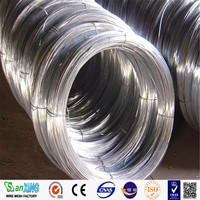 Usine Q195 Q235 Brin Fil d'acier galvanisé Fil de liaison flexible