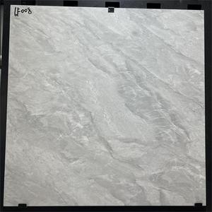 Azulejos de Cerámica Modernos con Efecto Piedra Tipo Mármol, Tamaño Grande 600x600, Color Ladrillo Marrón Pulido y Esmaltado para Pisos y Paredes - Product Image 4