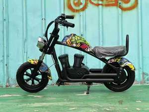 สกู๊ตเตอร์ไฟฟ้าสไตล์<span class=keywords><strong>ฮา</strong></span>ร์เล<span class=keywords><strong>ย์</strong></span>ใหม่เอี่ยม แบตเตอรี่ลิเธียม 36 โวลต์ - Product Image 2