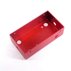 Caja de efectos de Pedal de guitarra de aluminio de fresado CNC carcasa de aluminio para Pcb electrónico
