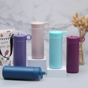 304 tasse isolée en acier inoxydable nouvelle peinture en aérosol Portable Sports de plein air tasse à main en métal verres tasse intelligente - Product Image 2