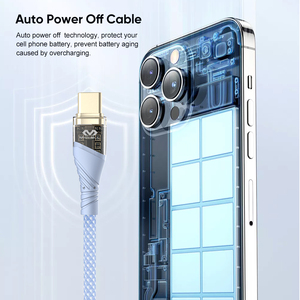 <span class=keywords><strong>Cable</strong></span> USB C 3A 5A, <span class=keywords><strong>cable</strong></span> de datos usb de carga rápida trenzado de PVC tipo c 1M 1,5 M 2M, longitud personalizada para <span class=keywords><strong>samsung</strong></span> - Product Image 6