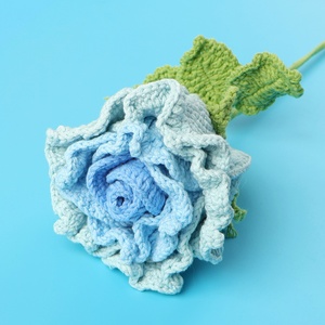 ช่อกุหลาบถักมือไทยช่อเทียมตกแต่งสุดสร้าง<span class=keywords><strong>สรร</strong></span>ค์สำหรับ<span class=keywords><strong>วัน</strong></span>วาเลน<span class=keywords><strong>ไท</strong></span>น์การสำเร็จการศึกษาวันแม่วันคริสต์มาส - Product Image 5