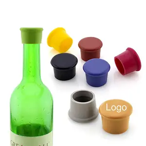 Wine Bottle Stopper Silicone/ Beer/ Drink Caps Reusable Unbreakable Sealer  Covers