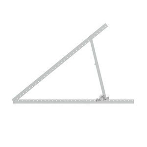 Support triangulaire stable et réglable en angle pour panneaux solaires FarSun sur toit plat - Product Image 6