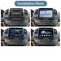 Pour Toyota Land Cruiser 200 2007-2015, autoradio multimédia Android Auto Carplay 10,1 pouces, lecteur vidéo, navigation, stéréo GPS