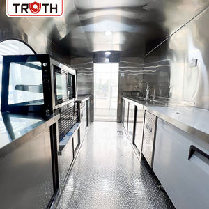 Waarheid Aanpasbare Food Truck Volledige Keuken Voor Coffeeshop Bakkerij Buitenkeuken Burger Pannenkoeken Prefab Food Truck Aanhangwagen - Product Image 4