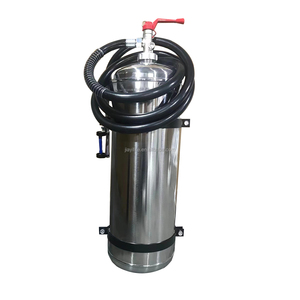 Extincteur à chariot en acier inoxydable SS304/SS316 de haute qualité, personnalisé en usine, 25 kg/50 kg/75 kg, poudre sèche/mousse/eau - Product Image 2