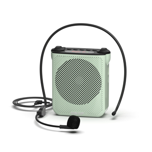 Biểu Tượng Tùy Chỉnh 10W Xách Tay Mini Có Dây Tai Nghe Microphone Khuếch Đại Nhựa <span class=keywords><strong>Echo</strong></span> FM Giáo Viên Cá Nhân Bằng Giọng Nói Khuếch Đại Cho Giảng Dạy - Product Image 1