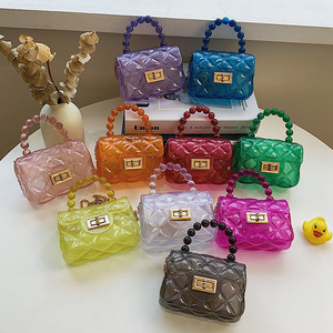 Fabrieksprijs Fashion <span class=keywords><strong>Design</strong></span> Meisjes Portemonnees Schattige Cross-Body Tas <span class=keywords><strong>Kids</strong></span> Jelly Shoulder Messenger Tas Mini Coin Accessoire Tassen - Product Image 2