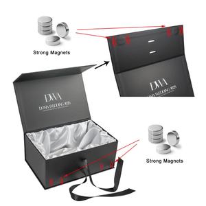 Caja Rígida de Papel con Imán Personalizado Crown Win, Forro de Esponja Satinado, Estampado en Relieve con Lámina Dorada, Recubrimiento UV, Laminación Mate, Almacenamiento de Alimentos Reciclado - Product Image 3