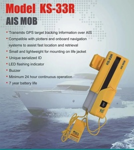 Chine Vente en gros Ais Sart Marine Electronics <span class=keywords><strong>Imo</strong></span> Onwa Ks-33r Ais Mob Personal Locator Beacon Man Over Board Rescue Survivo - Product Image 6