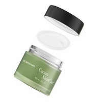 Ensemble de flacons pompe en verre noir de luxe, sérigraphie pour sérum de soin de la peau, crème pour le visage, gouttes pour les yeux - Couleur personnalisée écologique
