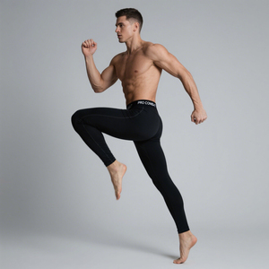 Pantalones para todas las estaciones Active Bottoms Gym Muscle Men Sport Leggings Transpirable Jince Pantalones Hombres Jogging Pantalones de chándal - Product Image 1
