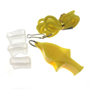 Dolphin Whistle Yellow ABS Material High Pitched Outdoor Sports Referee Training Aid Football Physical Education Made Zhejiang - Product Image 4