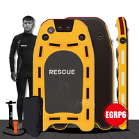Planche de sauvetage gonflable de 175cm pour le surf et la dérive Matériel DWF Taille personnalisable Équipement de sauvetage marin