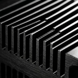 High Thermal Conductivity Aluminum Maximum Surface Area CNC Machined Heat Sinks - Product Image 5