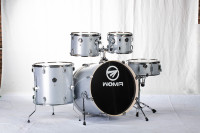 Factory OEM Drum Kit Percussion Instrument 5 Drums 2 Cymbals Adult Acoustic Drum Set