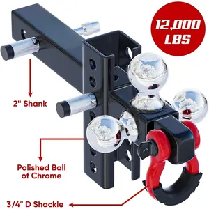 Ambition สามบอลยึดลูกบอลกันสั่นพร้อมตะขอและหมุดและรอกหมุนได้3นิ้วสามารถปรับขนาดได้ดีไซน์ใหม่ - Product Image 3