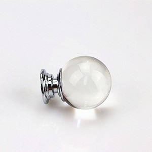 Crystal Egg Cabinet Handles Colorful French Style Aluminum Alloy Polished Durable For <b>Drawers</b> And Cabinet Doors - Product Image 4