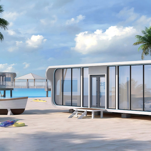 Capsule intelligente à énergie solaire Capsule spatiale <span class=keywords><strong>écologique</strong></span> extérieure Produits préfabriqués <span class=keywords><strong>de</strong></span> luxe <span class=keywords><strong>de</strong></span> haute qualité - Product Image 2
