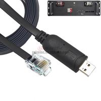 Kabel Jaringan RJ45 Port Serial USB RS485 RUIZEINC 1.5M Berpelindung dengan Jaket Karet Isolasi PVC Konduktor Tembaga untuk Penggunaan Industri