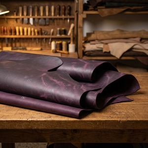 Cuir de buffle véritable bleu 100 % poli, résistant au vent, personnalisable en taille et épaisseur, pour décoration intérieure et artisanat, par BS International - Product Image 1
