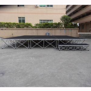 Aluminum <b>lighting</b> portable stage mobile event stage system - Product Image 4