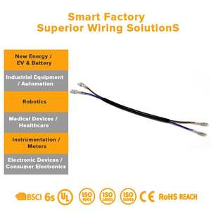 耐高温阻燃线束 PBT/PVC 用于工业炉控制、火力发电、摩托车、汽车 - Product Image 3