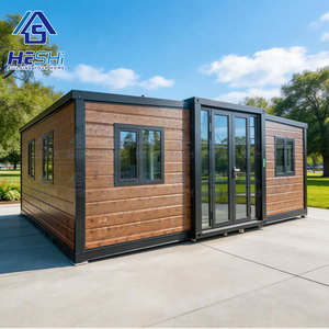 Casa Contenedor Prefabricada Aislada de 20 y 40 Pies, Expandible, de 1, 2, 3, 4 o 5 Dormitorios, Plegable, Tipo Tiny Home - Product Image 1