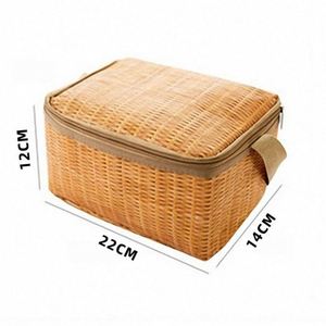 Cadeau Fruits Pique-nique Stockage Couvert Panier Portable Fête de Famille <span class=keywords><strong>Junior</strong></span> Maison Prêt à Expédier Bateau à Café Noir et Blanc - Product Image 6