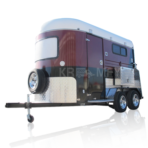 Remolque Clásico para Caballos de Carga Recta de Aluminio para 2 Caballos con Ventana - Product Image 3
