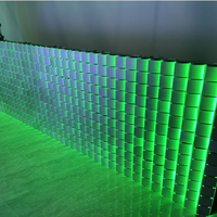 Matrice mécanique Led Mur Interactif RVB Écran Scalelike Matrice Led Affichage Lumière D'étape Pour Exposition/Exposition D'art