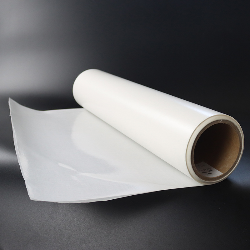 Manufacturer TPU Hot Melt Film Double Side Adhesive Film Roll Lamination Material For Garment, Leather High Strength Glue