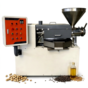 Prensa de Aceite Semiautomática de Acero Inoxidable, Extractor de Aceite de Maní de Alta Productividad, Máquina de Prensa de Aceite de Grado Industrial - Product Image 1