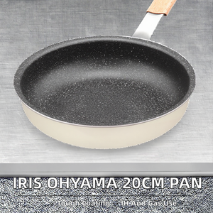 <span class=keywords><strong>IRIS</strong></span> <span class=keywords><strong>OHYAMA</strong></span> กระทะทอดก้นสแตนเลสขนาด 20 ซม. ใช้กับเตาแก๊สได้ เคลือบเพชรทนต่อการขัดถู (500,000 ครั้ง) - Product Image 2