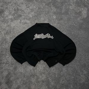 Manufacturer Custom logo High Quality 400GSM <b>Comfy</b> <b>Hoodie</b> Cotton Vintage Oversized Custom logo Men Sweat Shirt Zip Sweatshirt - Product Image 1