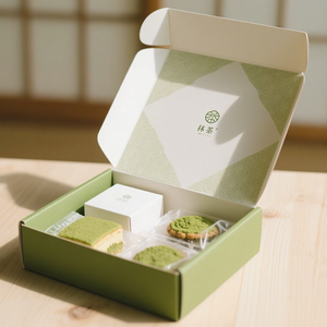 Custom Print Chocolate <strong>Snack</strong> Matcha Tea Dessert <strong>Packaging</strong> Paper Boxes Food Delivery Takeaway Box Recyclable Food Grade Mailer - Product Image 3