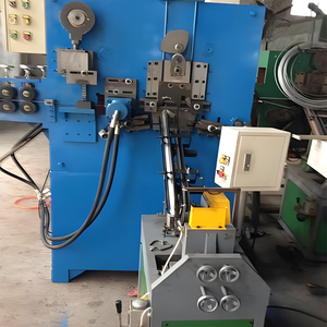 Automatic <strong>Wire</strong> and stripe Bending and <strong>Forming</strong> <strong>Machine</strong> for Cloth Hanger Hook Making and Threading <strong>Machine</strong> - Product Image 5