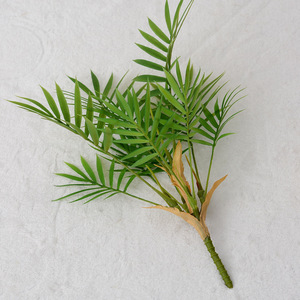 Planta Artificial de Areca de 44 cm, Decoración de Interior para el Hogar, PVC Suave, Flower Delight - Product Image 4